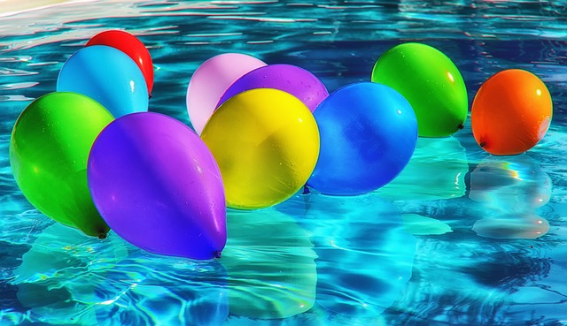 barevné balónky