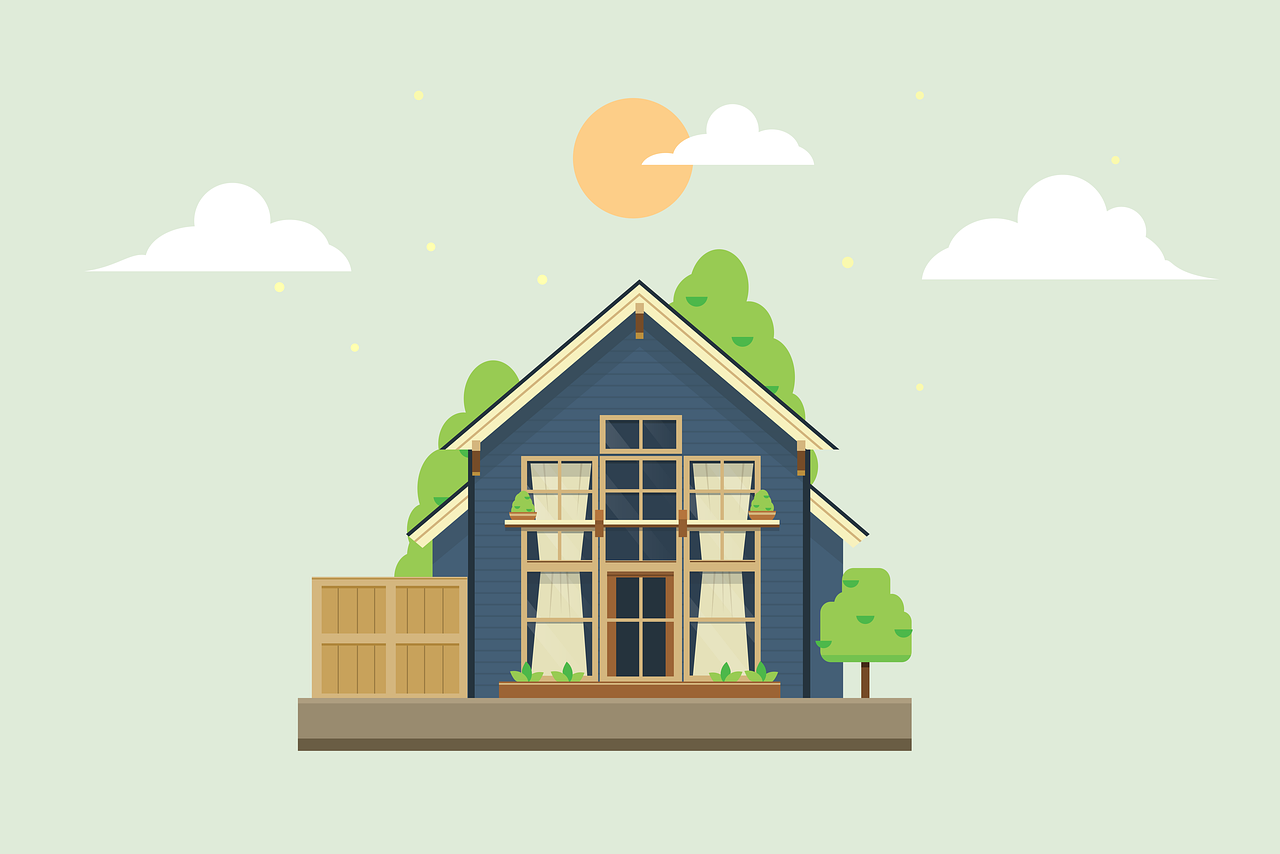 ilustrovaný domeček